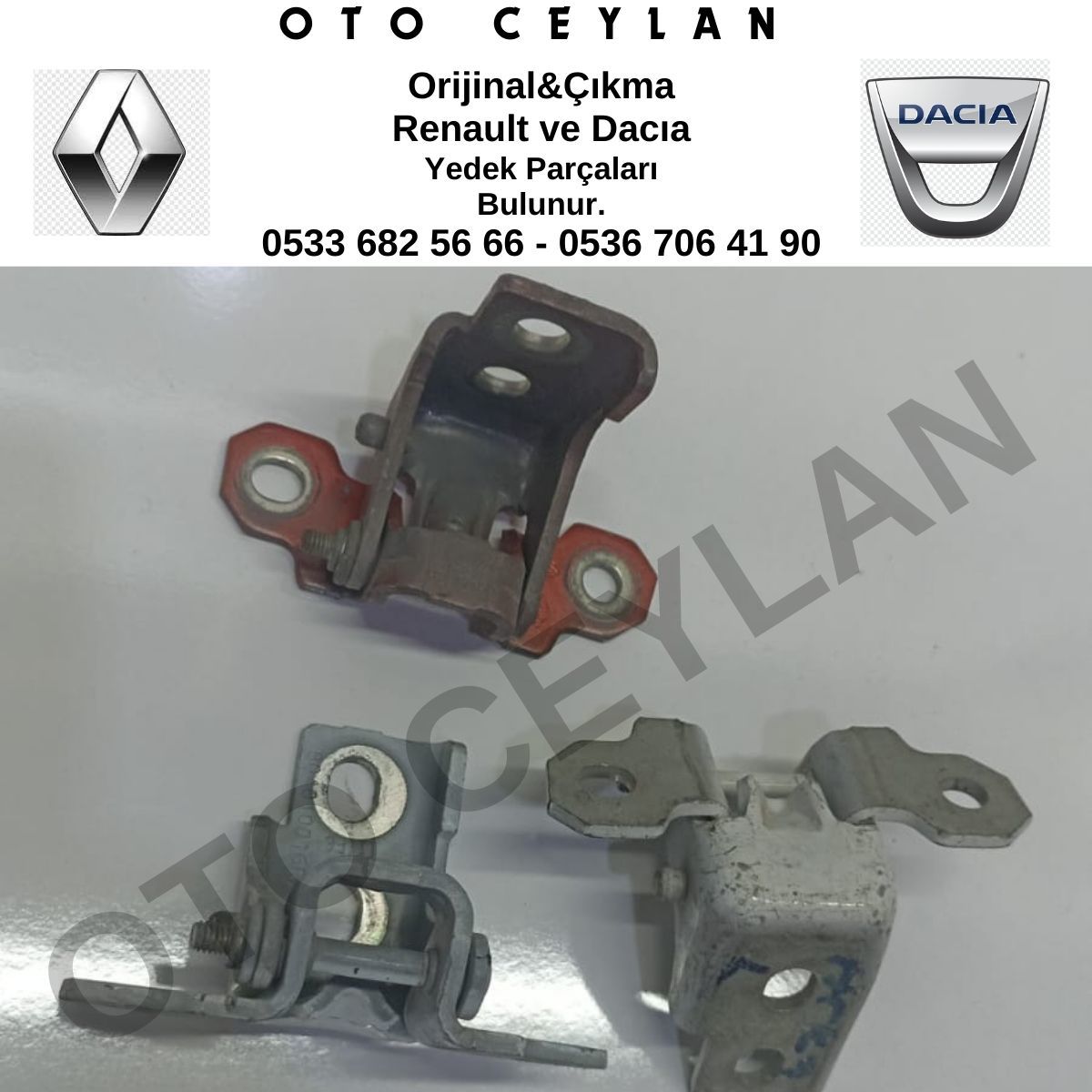 804010016R Captur Clio 4 Sol Arka Üst Kapı Menteşesi
