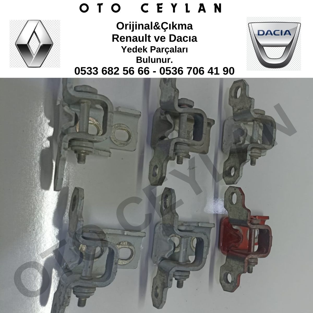 804000016R Megane 3-Fluence-Clio 4 Üst Kapı Menteşesi