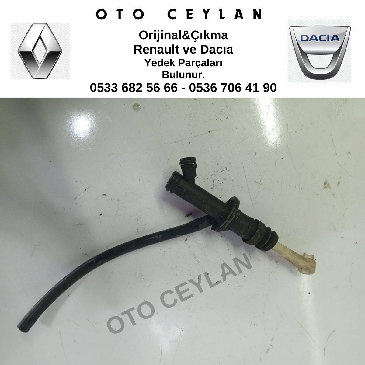 306108010R Megane 3 Fluence Debriyaj Merkezi Üst Orijinal Çıkma