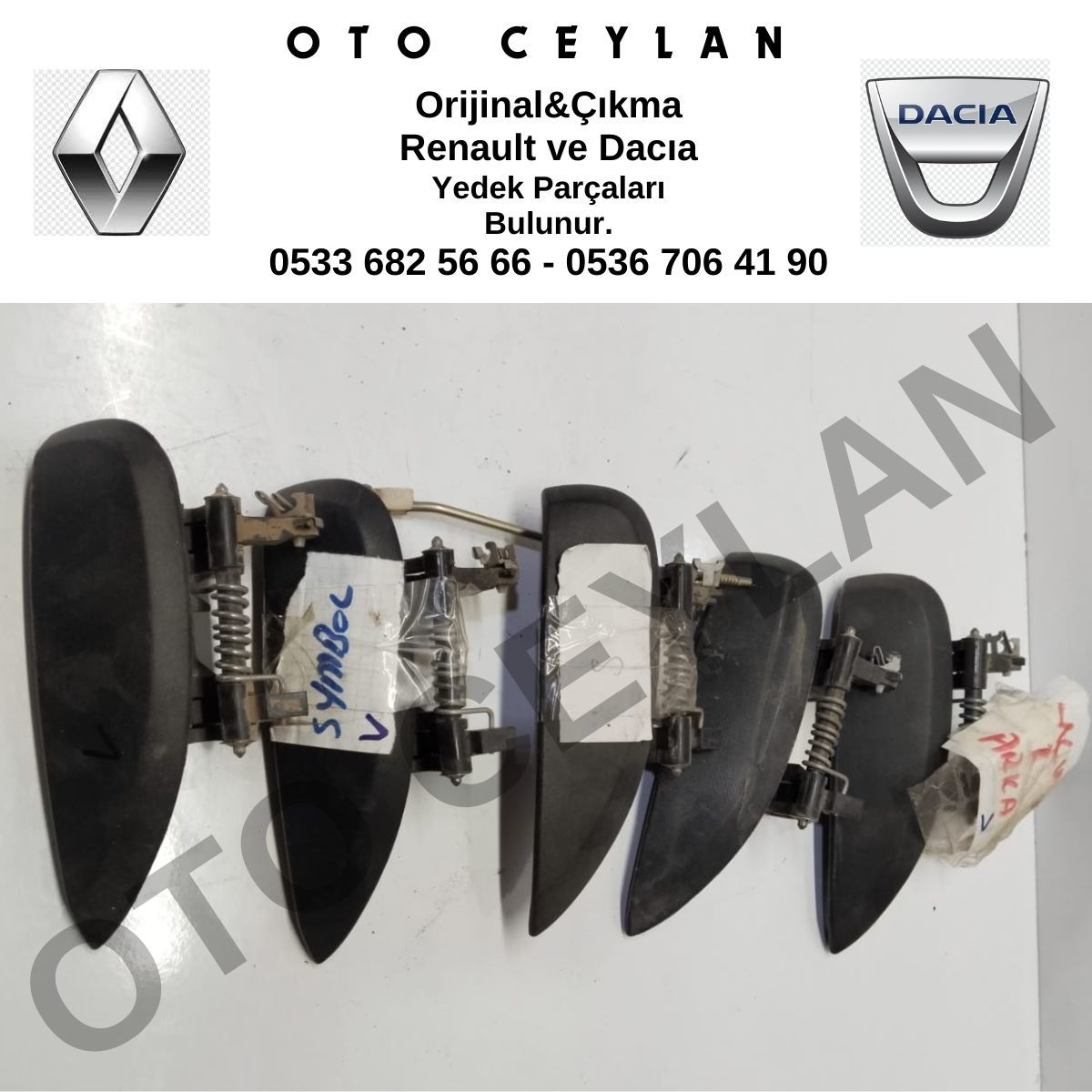 806070421R Symbol Sol Dış Kapı Açma Kolu Orijinal Çıkma