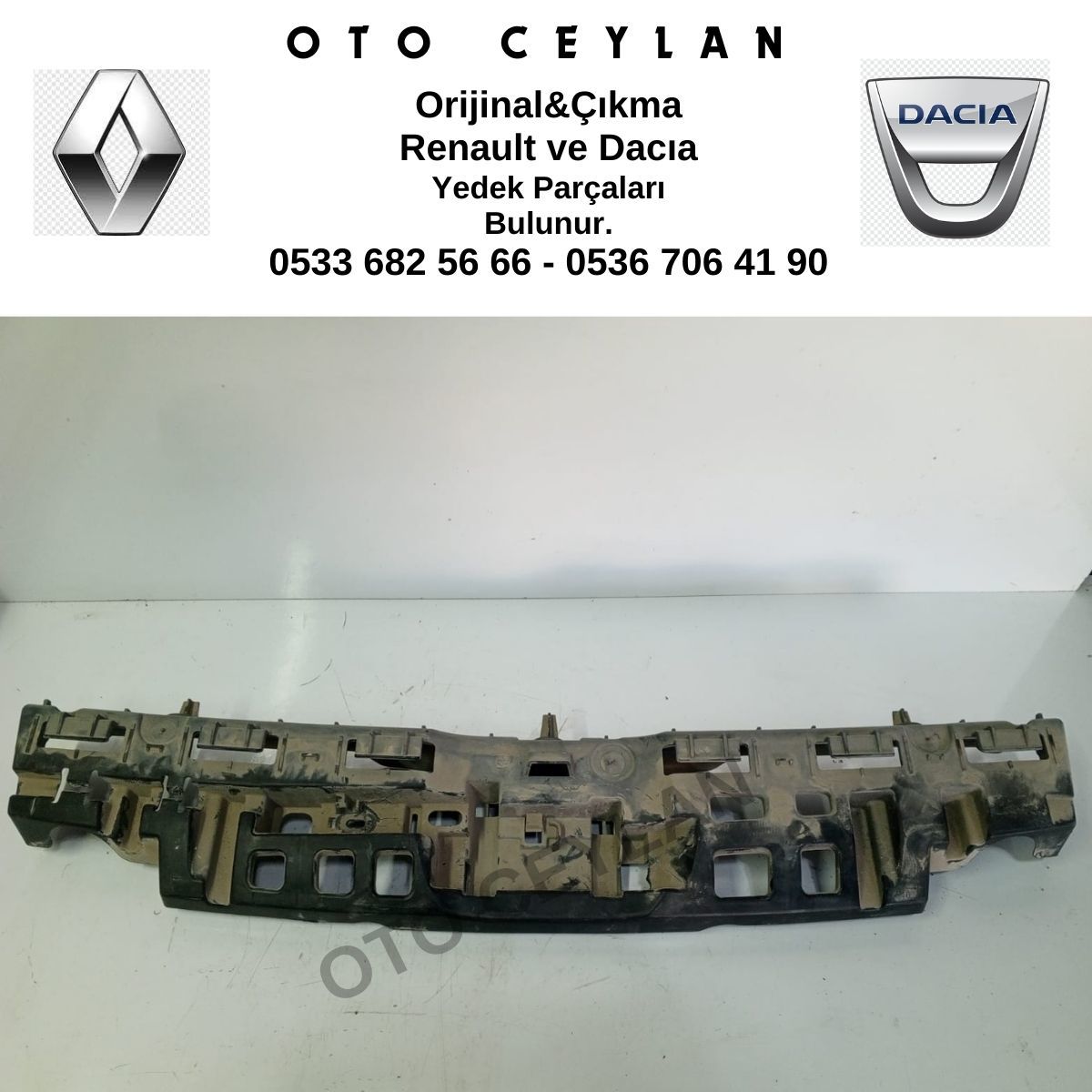 850420031R Megane 3 Arka Tampon Orta Braket Orijinal Çıkma