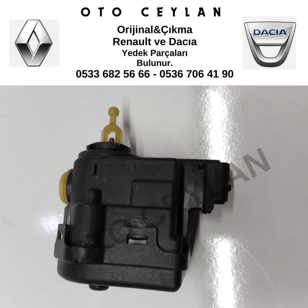 8200006664 Escape 4 Laguna 2 Velsatis Far Ayar Motoru Orijinal Çıkma