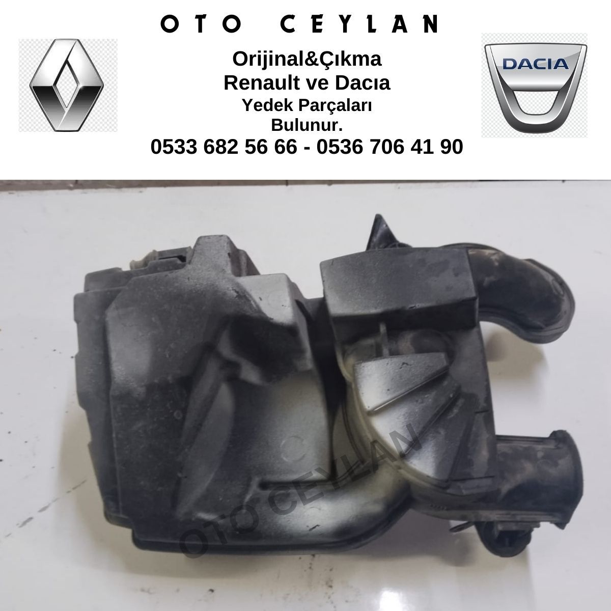 8200971790 Megane 3 Fluence 1.6 16V K4M Rezanatör Orijinal Çıkma