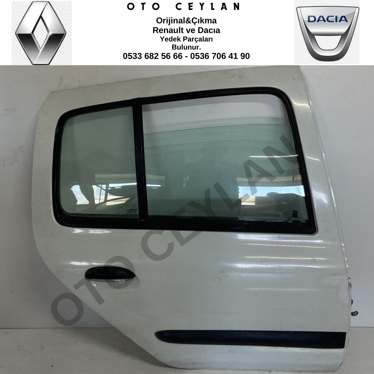 Clio Hatasız Sağ Arka Kapı