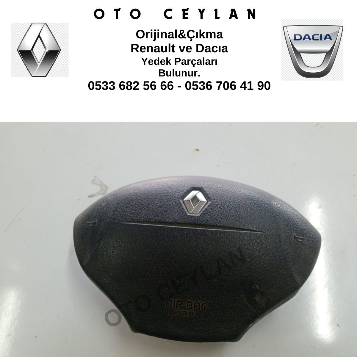 Kango Direksiyon Airbag Orijinal Çıkma
