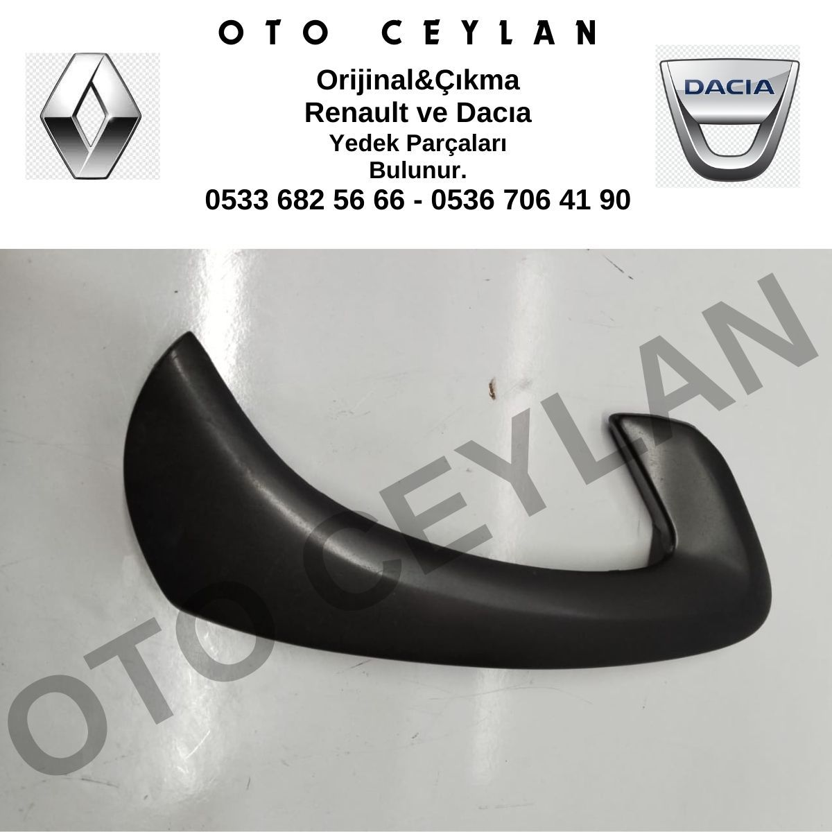 809549493R Logan Sol Ön Kapı Çekme Kolu Orijinal Çıkma