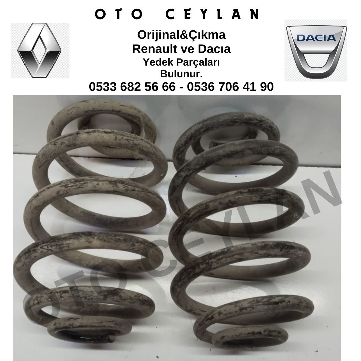 8200844169 Clio Symbol Arka Helezon Yayı Adet Orijinal Çıkma