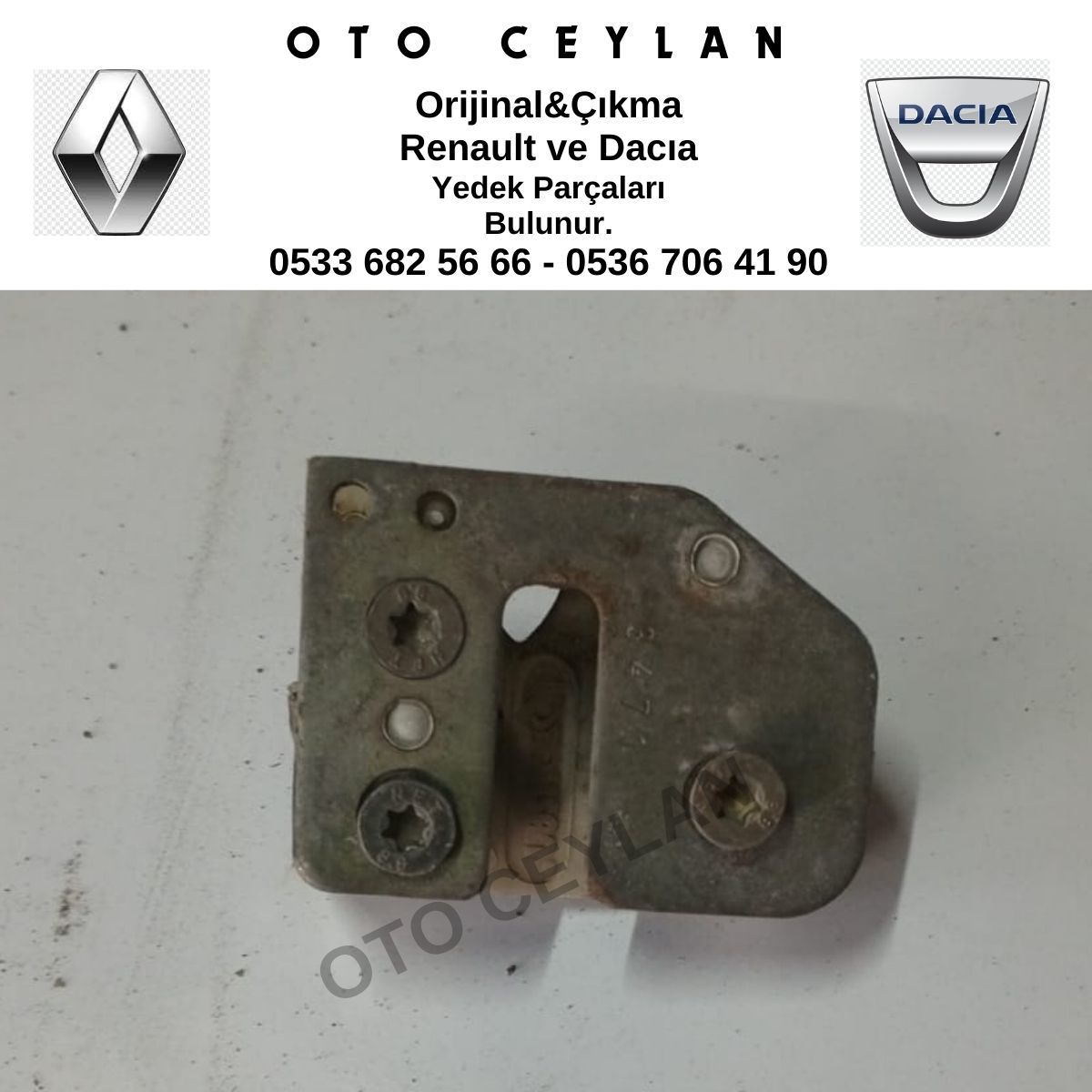 Renault 9 Sol Arka Kapı Kilidi Orijinal Çıkma