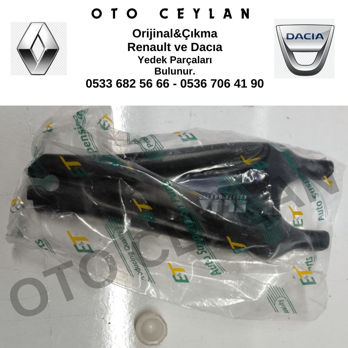 7700725720 Renault 9 Debriyaj Pedal Çatalı Sıfır Yan Sanayi