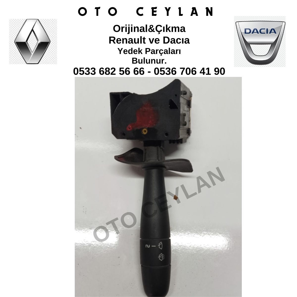 8200853908 Clio Silecek Kolu Orijinal Çıkma