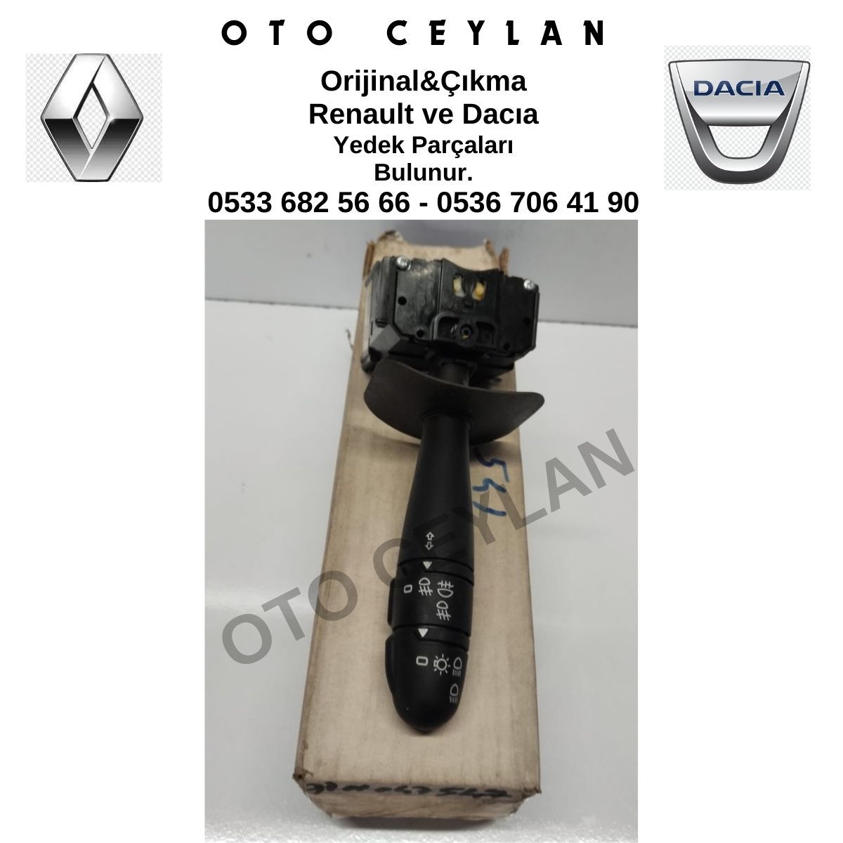 7701047541 Clio 2 Megane 1 Far Korna Kolu Sıfır Orijinal
