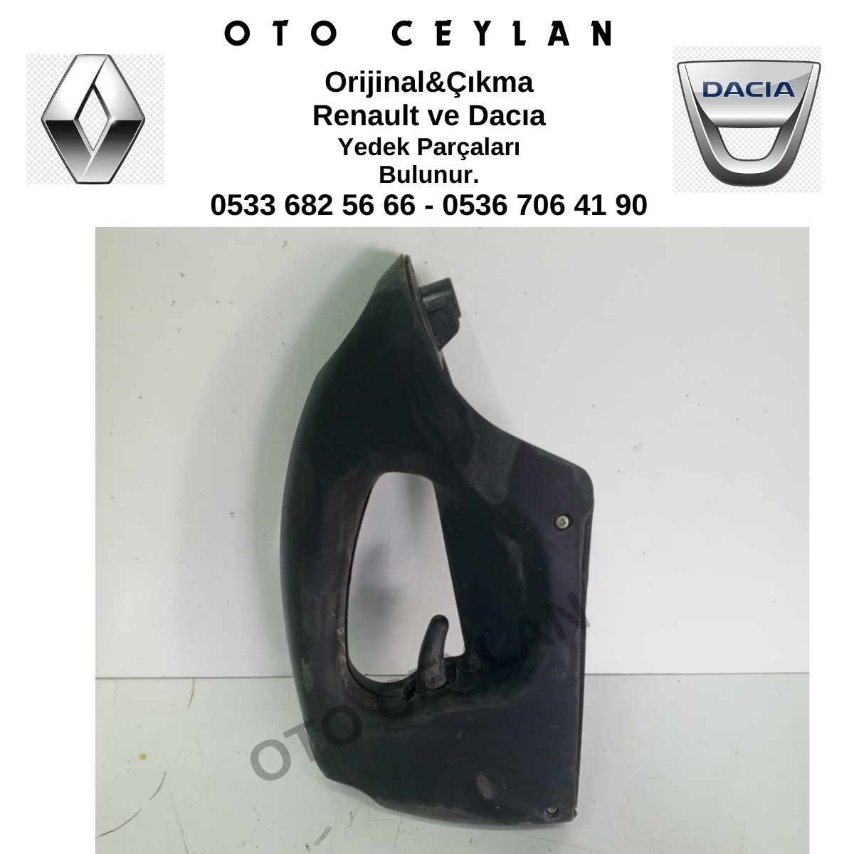 735366 Fiat Doblo Sol Arka Sürgülü İç Kapı Kolu Orijinal Çıkma