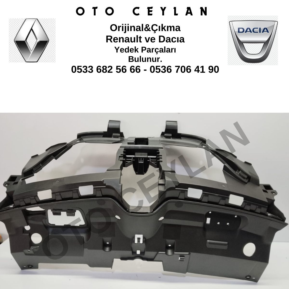 620361757R Megane 4 Ön Panjur İç Bakaliti Orijinal Sıfır Hafif Hatalı