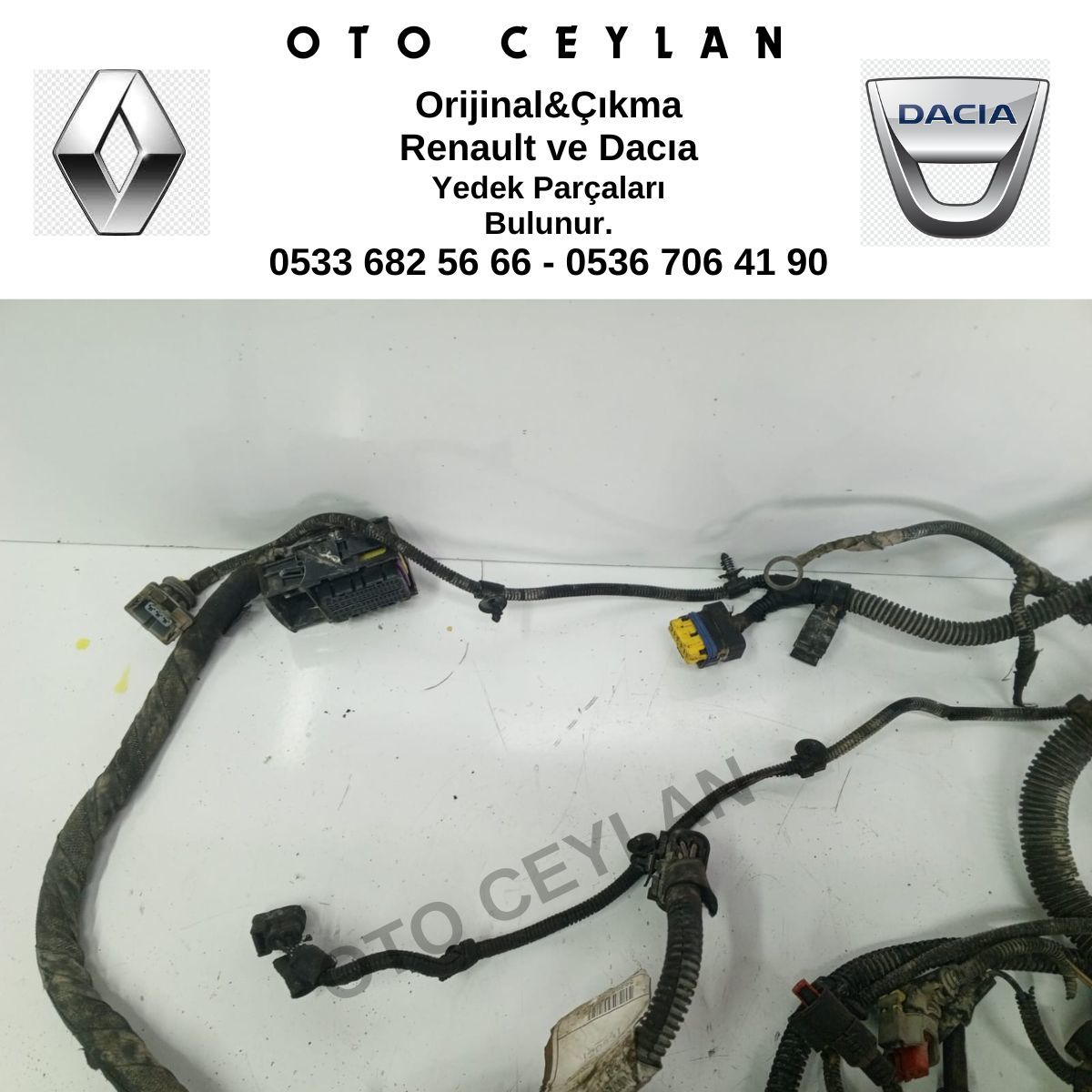 Doblo Motor Tesisatı Orijinal Çıkma
