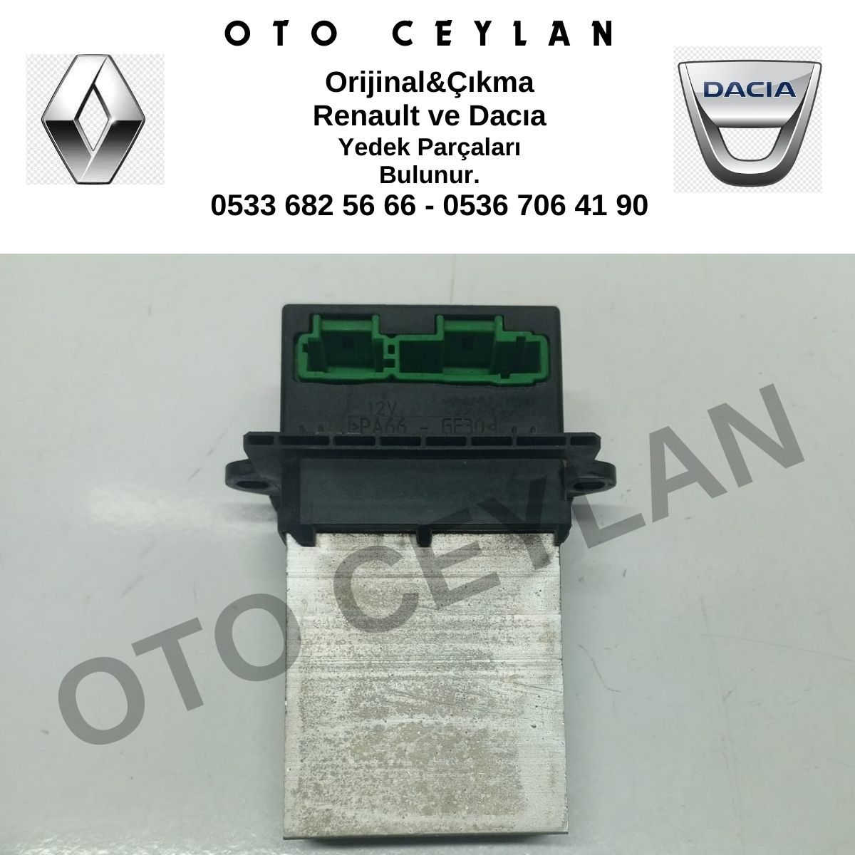 N104012F Megane 2 Isıtıcı Direnci Çıkma Vaeo Marka