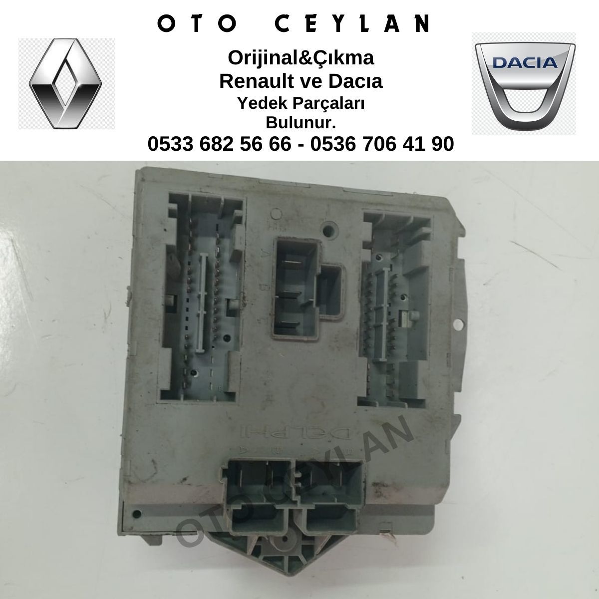 51763772 Doblo Sigorta Kutusu Orijinal Çıkma