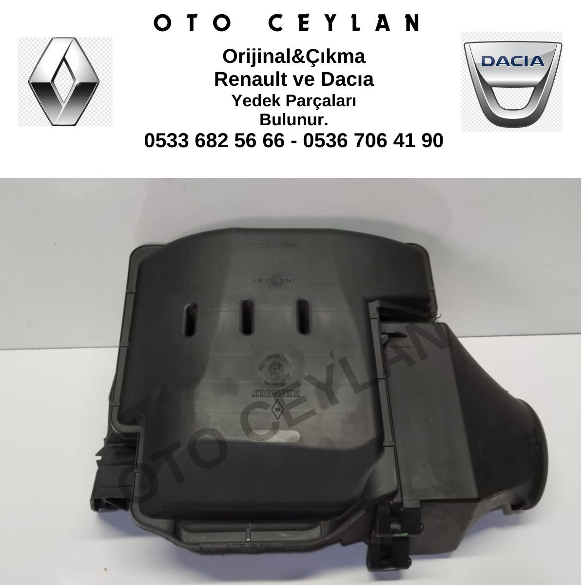 7700104844 Megane 1 Scenic 1.6 16V Hava Filtre Kutusu Sıfır Orijinal
