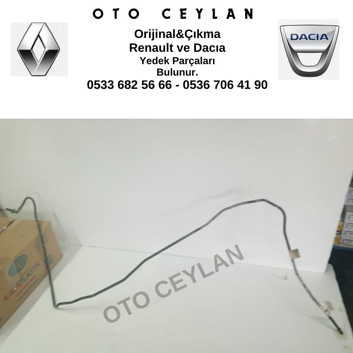 51783252 Doblo Yakıt Borusu Orijinal Çıkma