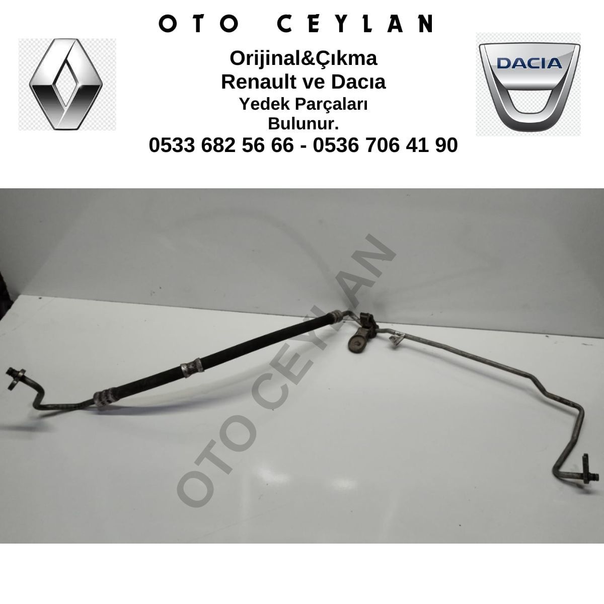497206472R Symbol Clıo 4 Direksiyon Hortumu Çıkma Orijinal