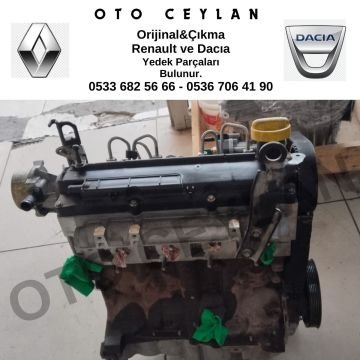 Clio Motor Komple Euro 3 Arkadan Marşlı Triger Sıfır Parçalar Orijinal Rektifiyesi Yeni Yapıldı