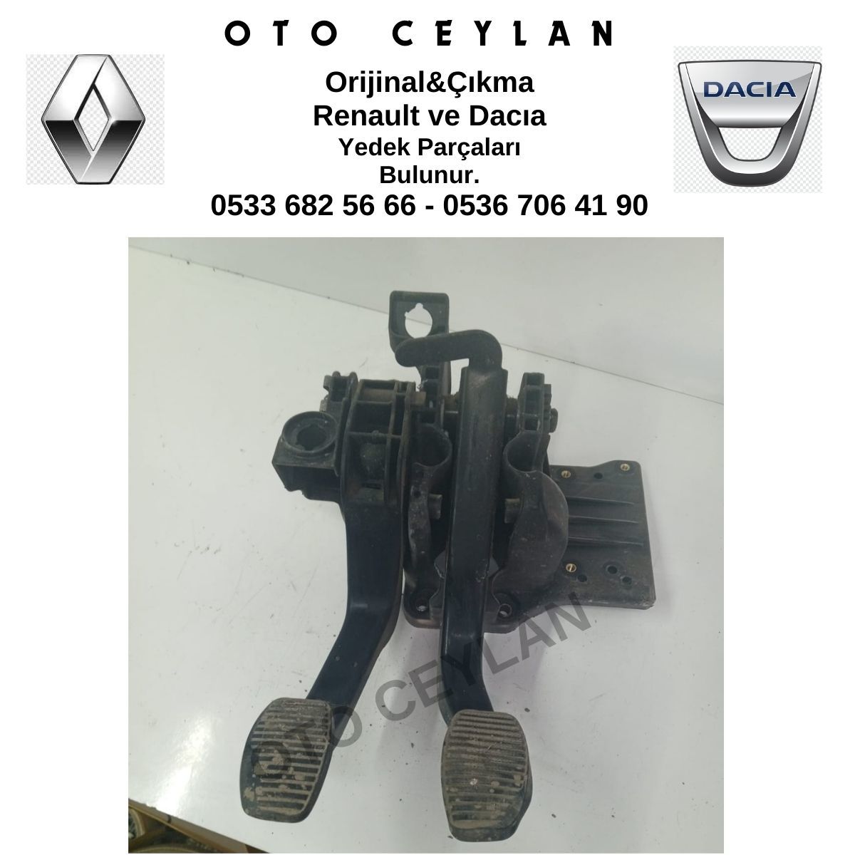 Doblo Fren Debriyaj Pedalı Takım Orijinal Çıkma
