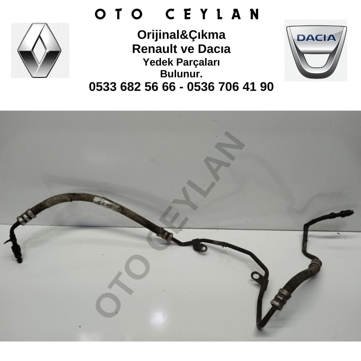 8200033763 8200711369 Clıo Hidrolik Direksiyon Hortumu Çıkma Orijinal