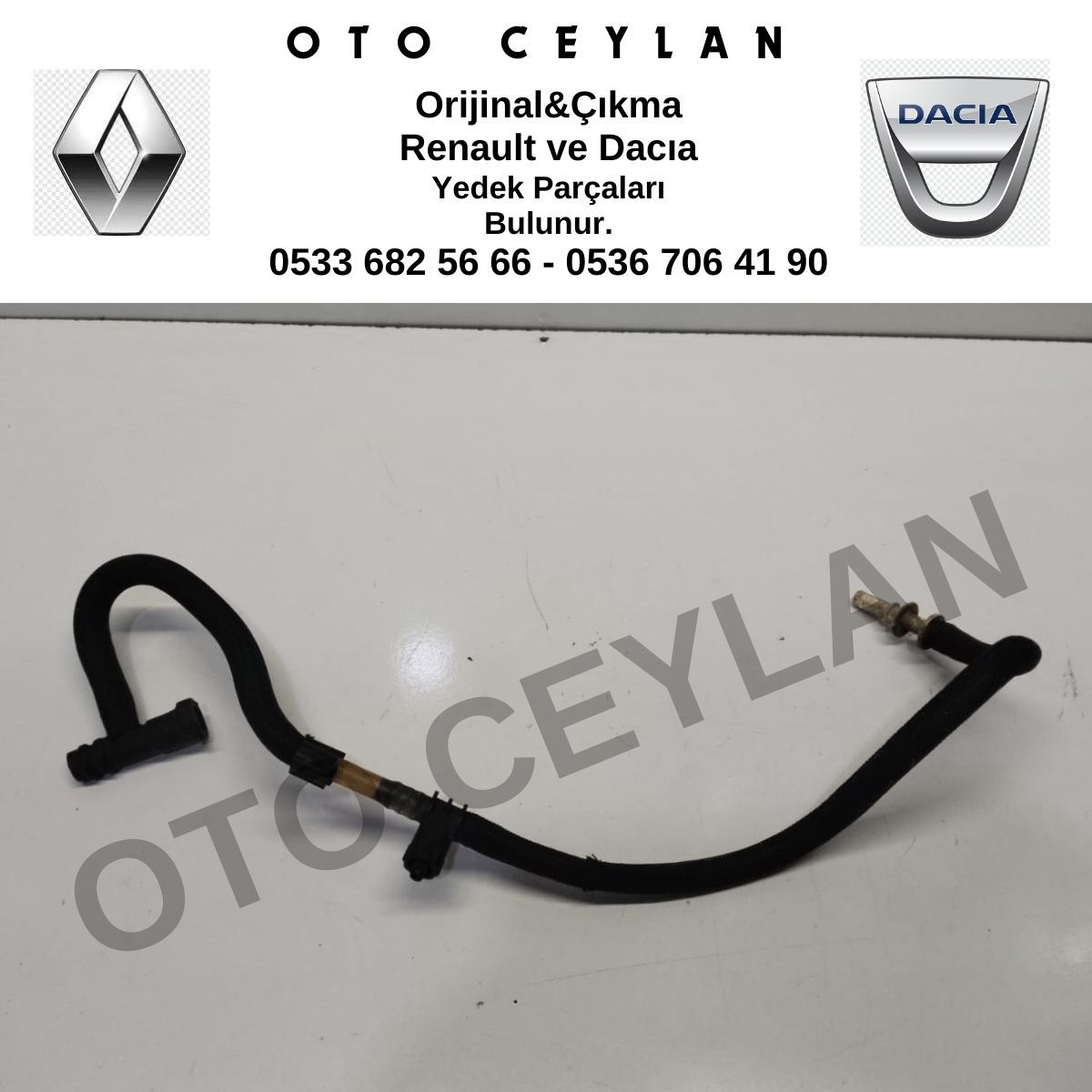 Renault Mazot Hortumu Orijinal Çıkma