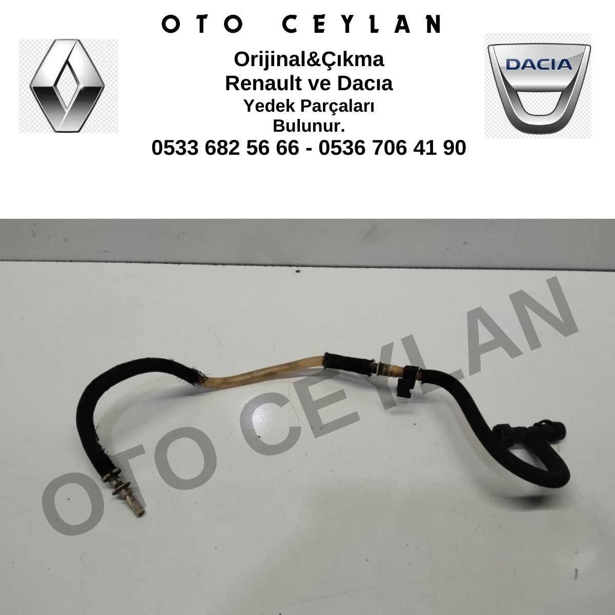 Renault Mazot Hortumu Orijinal Çıkma