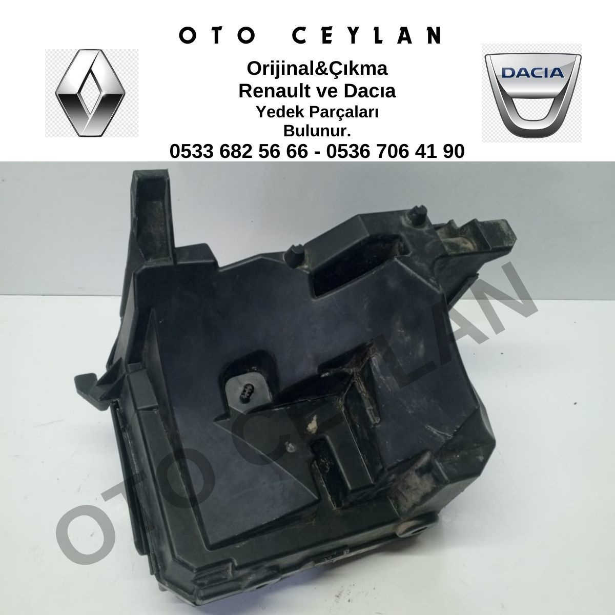 8200356339 Megane 2 Sigorta Kutusu Kapağı Komple Orijinal Çıkma