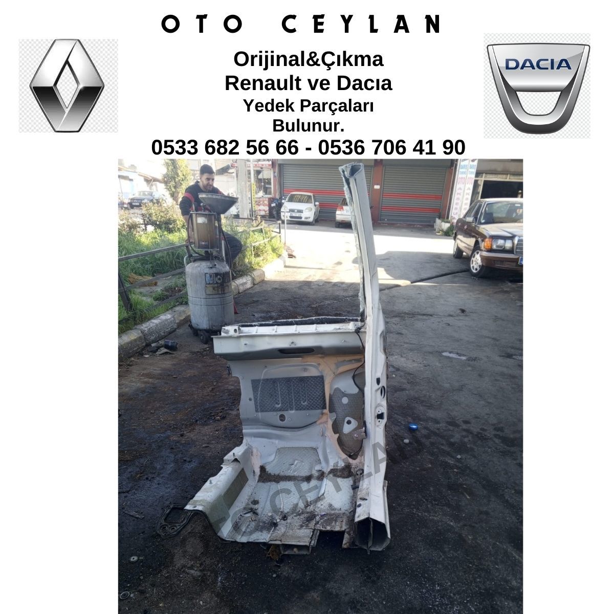Doblo Sağ Ön Çeyrek Orijinal Çıkma