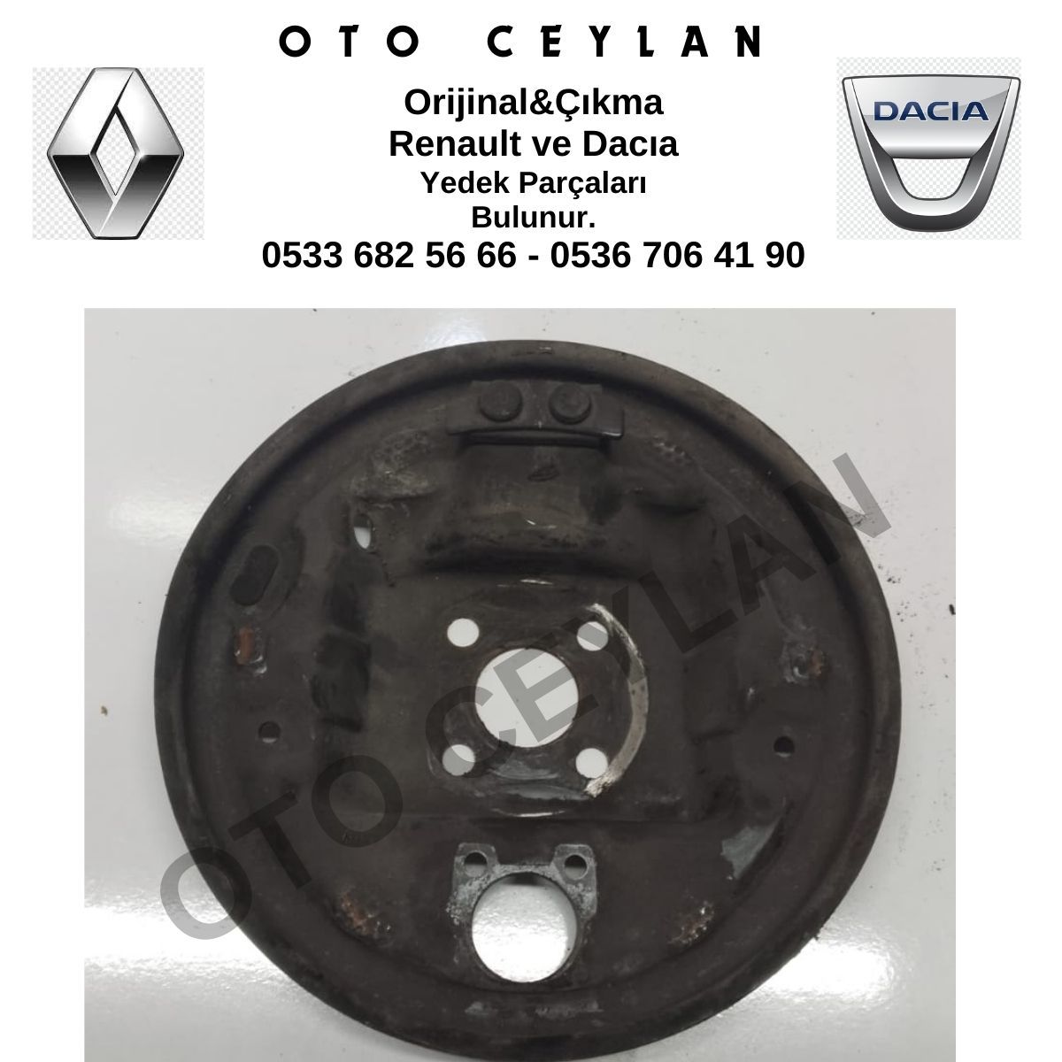 321911712 Clio 2 Symbol Logan Sağ Arka Destek Kalkanı Orijinal Çıkma