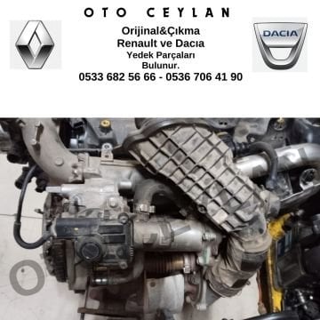 Symbol Komple Motor Turbo Pompa Enjektör Üzerinde Dolu 9Bin Kmde Araçtan Sökme Faturalı