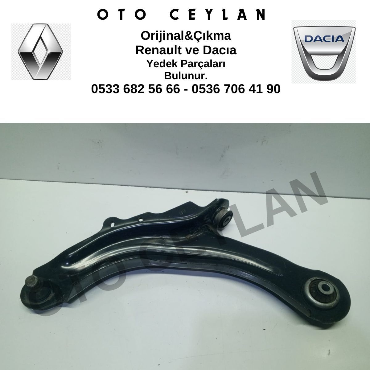 545017775R Megane 2 Sol Salıncak 18MM Sıfır Orijinal