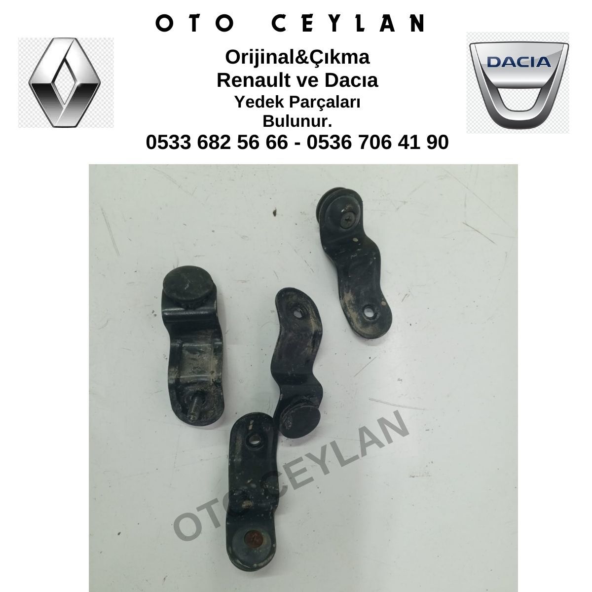 Doblo Kelebek Camı Tutamağı Orijinal Çıkma