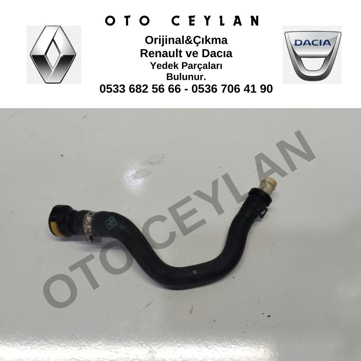 118260239R Clio 4 Dekantör Hortumu Orijinal Çıkma