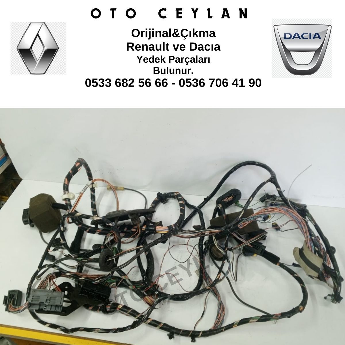 8200436227 Megane 2 Taban Tesisatı Orijinal Çıkma