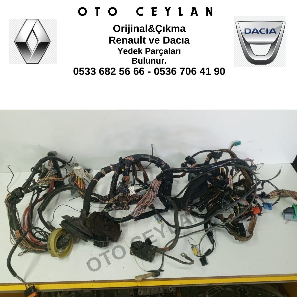 Megane 2 HB Göğüs Tesisatı Orijinal Çıkma