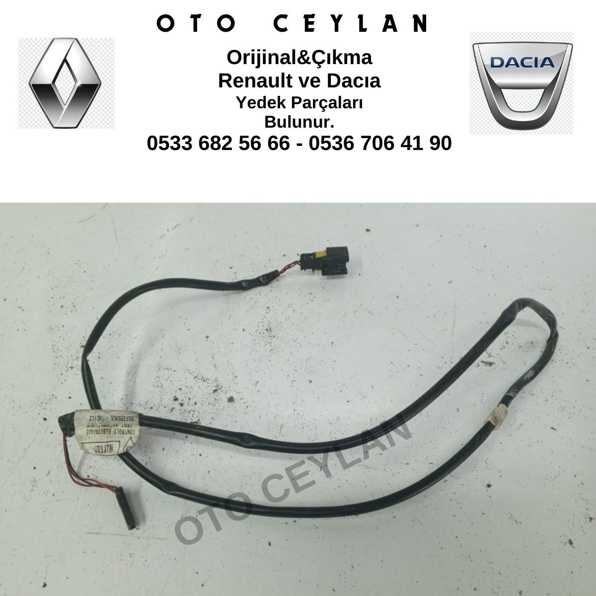 7700435371 Clio Symbol Tavan Tesisatı Orijinal Çıkma
