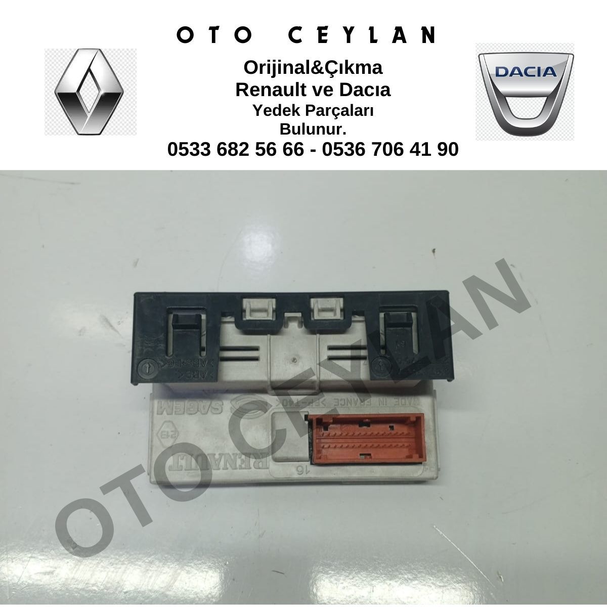 8200107839 Megane 2 Master 2 Radyo Göstergesi Orijinal Çıkma