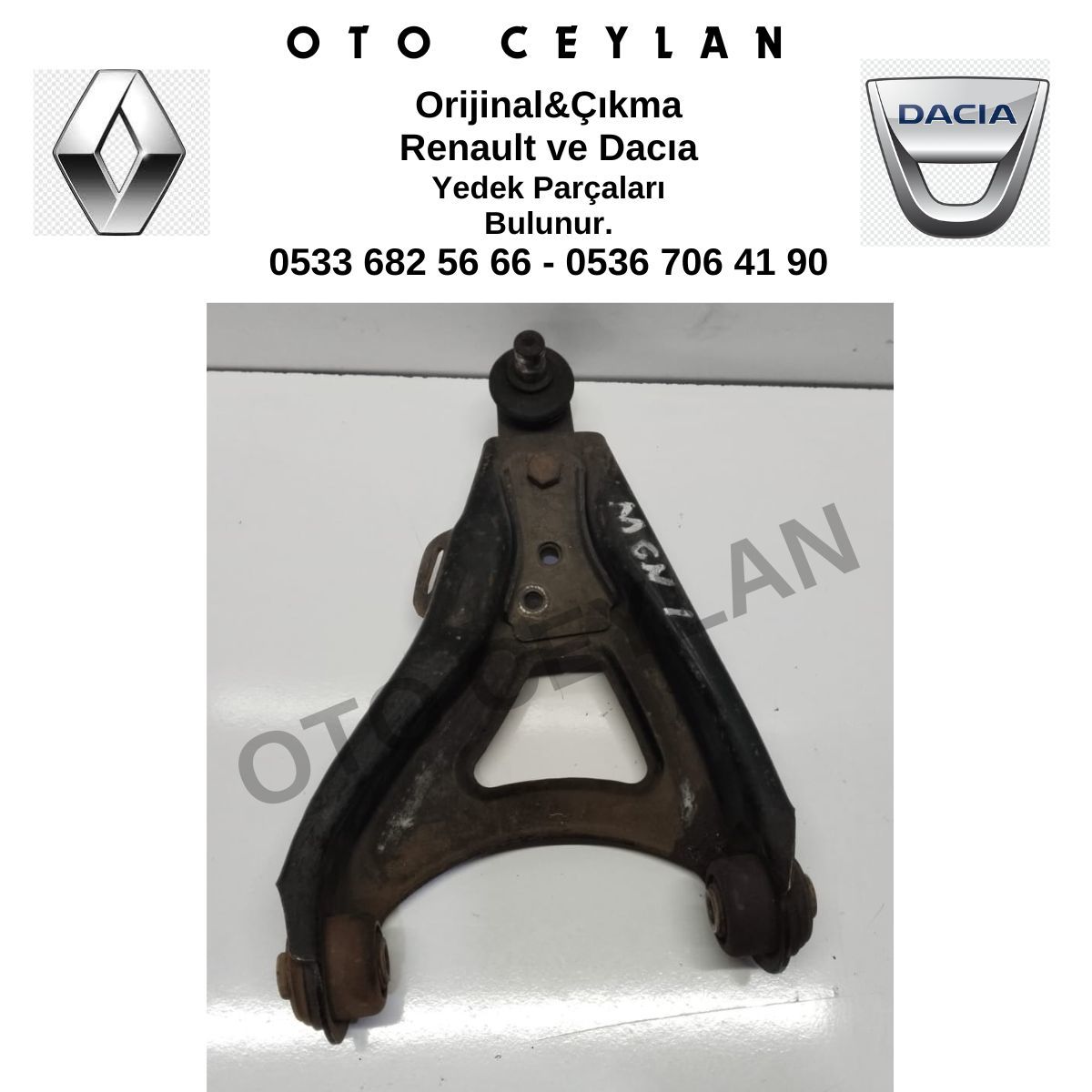7700436302 Megane 1 Renault 19 Sol Salıncak Orijinal Çıkma