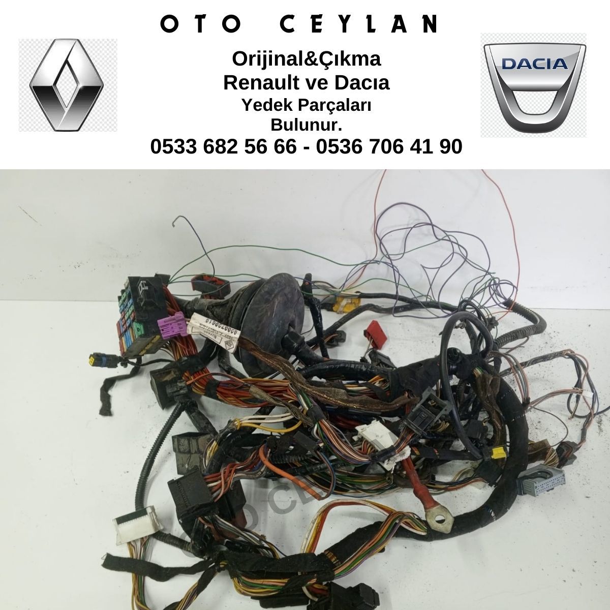 8200720619 Clio Göğüs Tesisatı Orijinal Çıkma