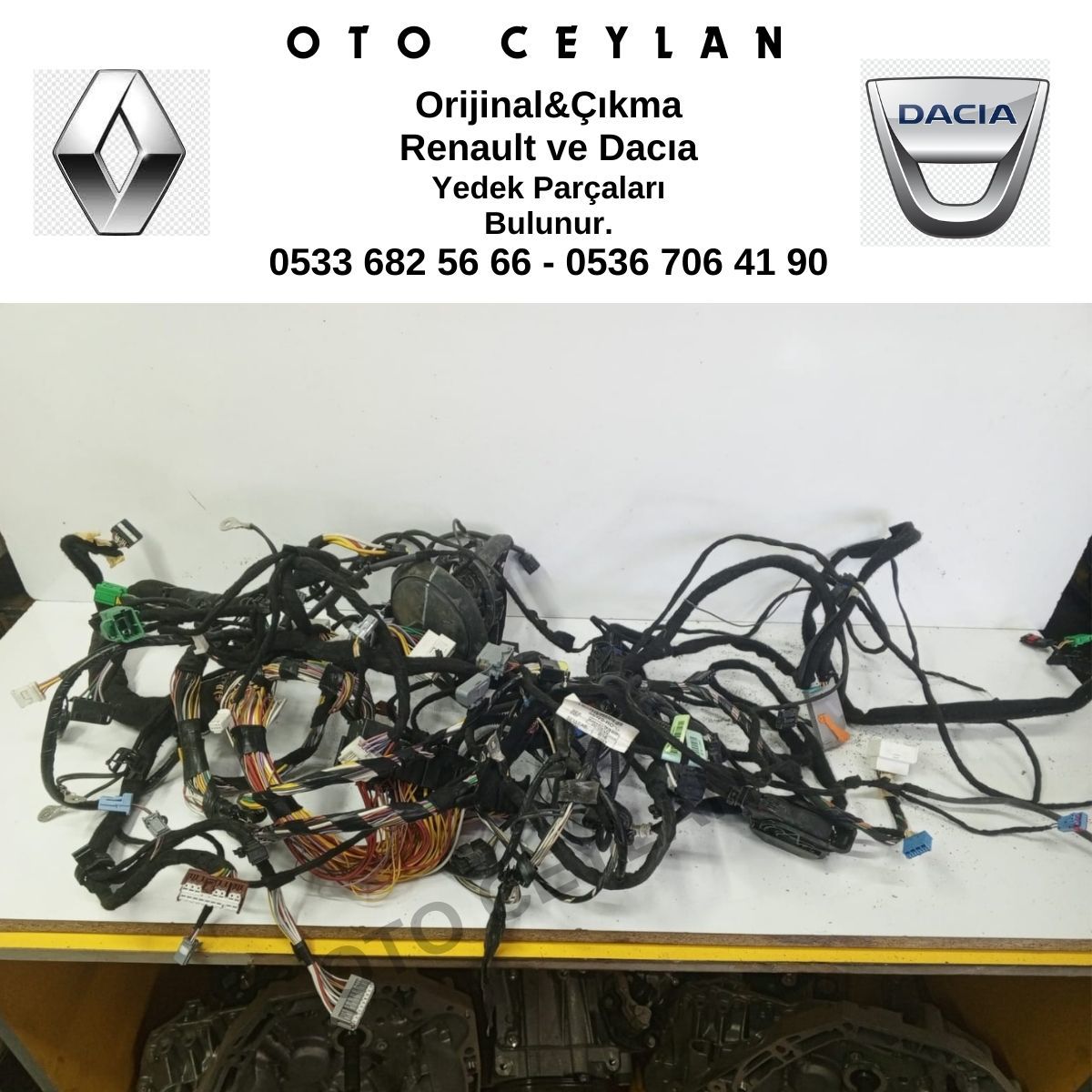 240187739S Duster Torpido Göğüs Tesisatı Orijinal Çıkma