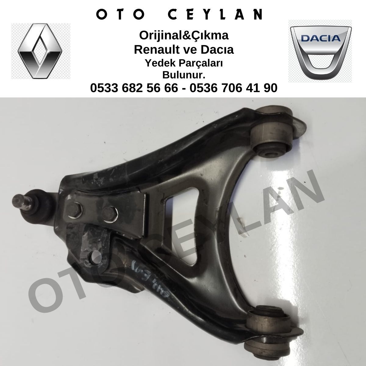 7700794833 Clio C57H Sol Salıncak Çıkma Yan Sanayi Teknorot Marka