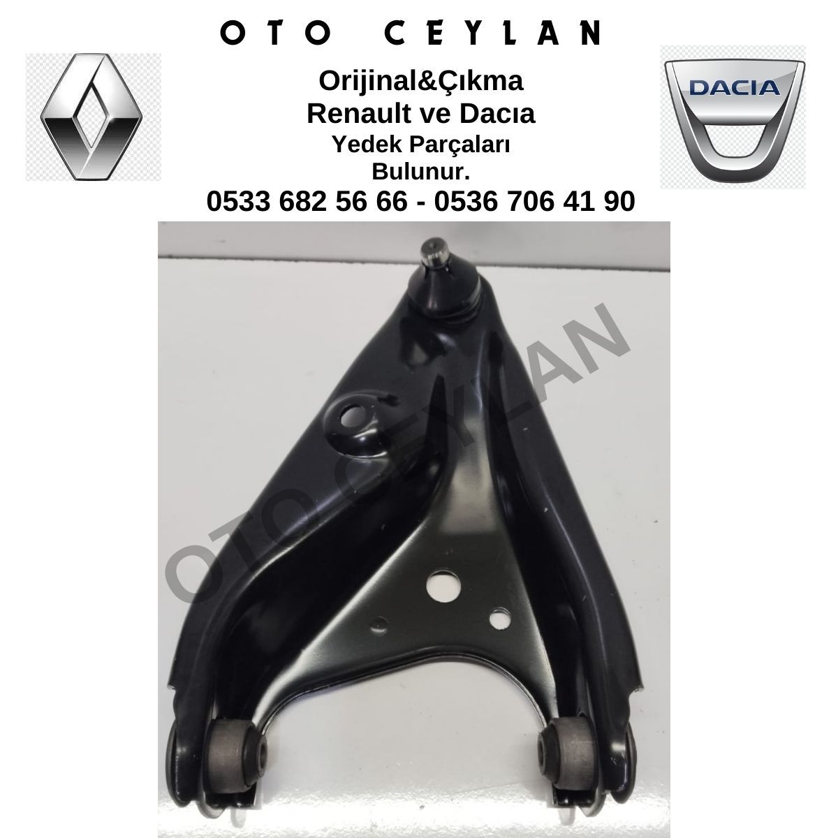 97-05060 Sandero Logan Sol Rotilli Salıncak Sıfır Yerli Üretim