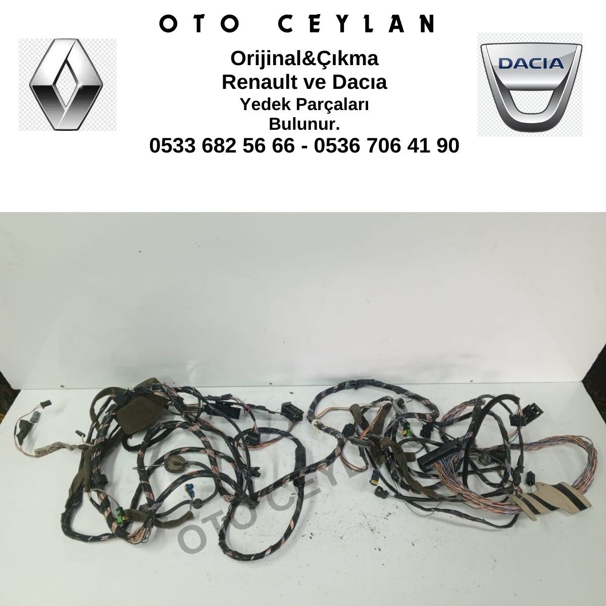 8200545987 Megane 2 Alt Tesisat Orijinal Çıkma