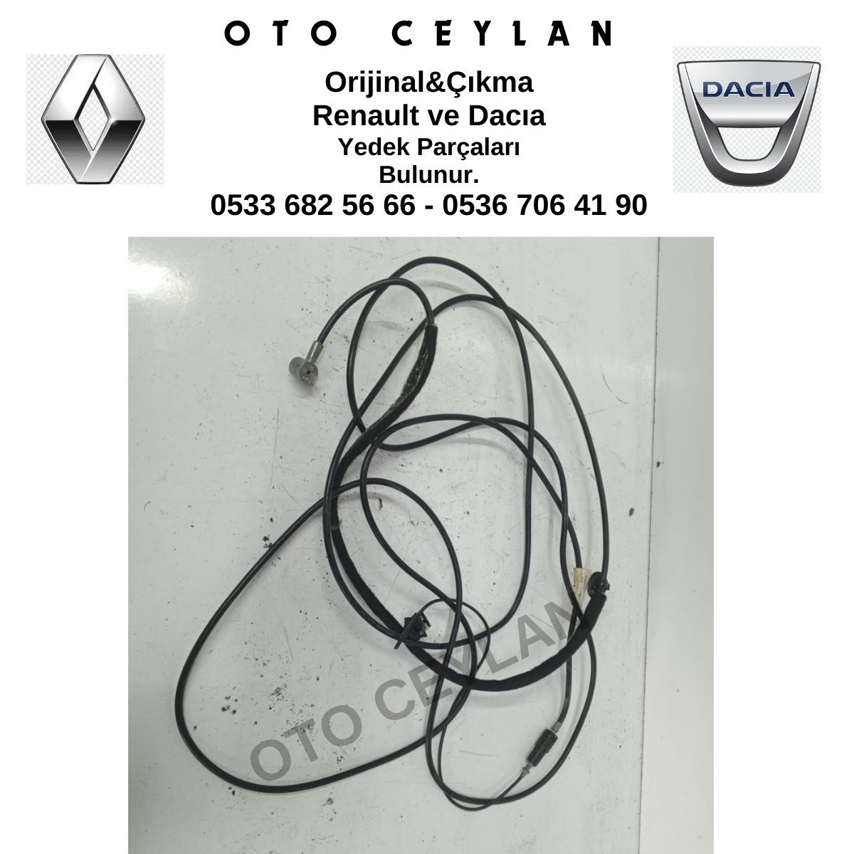 8200216720B Megane 2 Anten Teli Orijinal Çıkma
