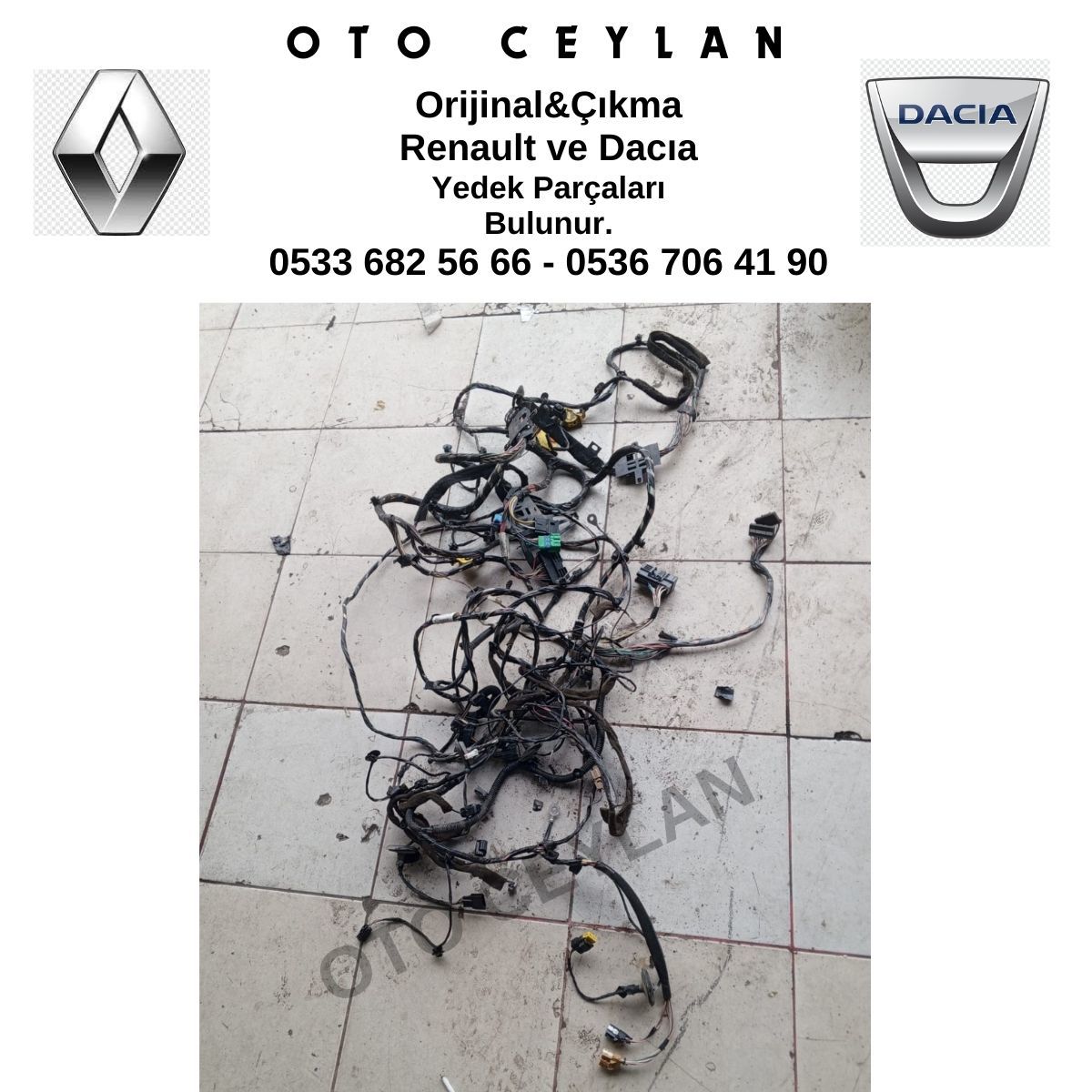 241632317R Fluence 1.5 Dizel İç Tesisat Orijinal Çıkma
