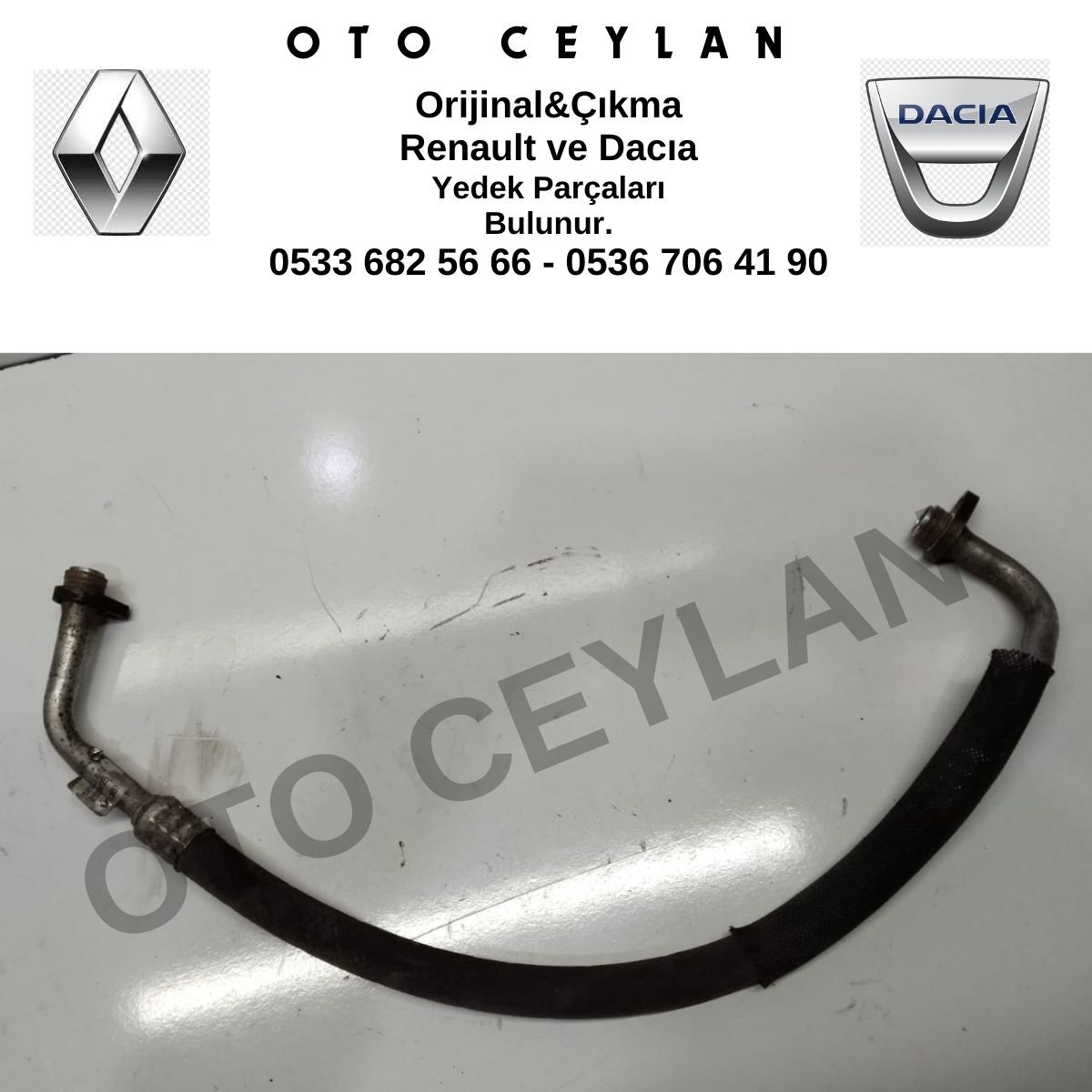 8200247355 Megane 2 Klima Borusu Orijinal Çıkma