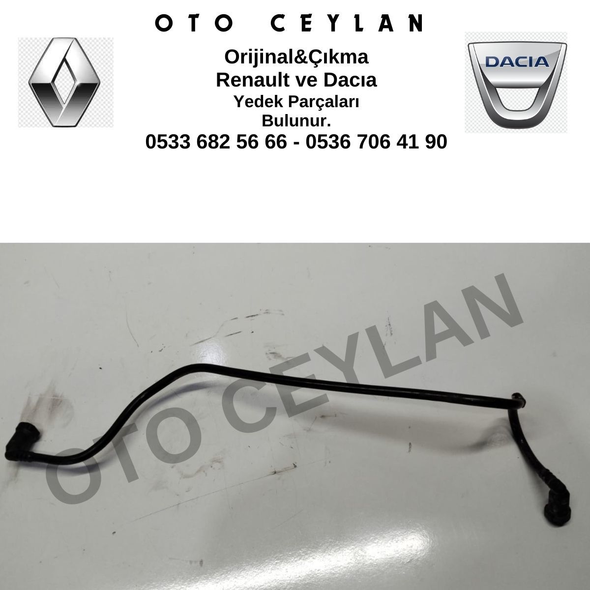 8200176997 Megane 2 Yakıt Borusu Orijinal Çıkma