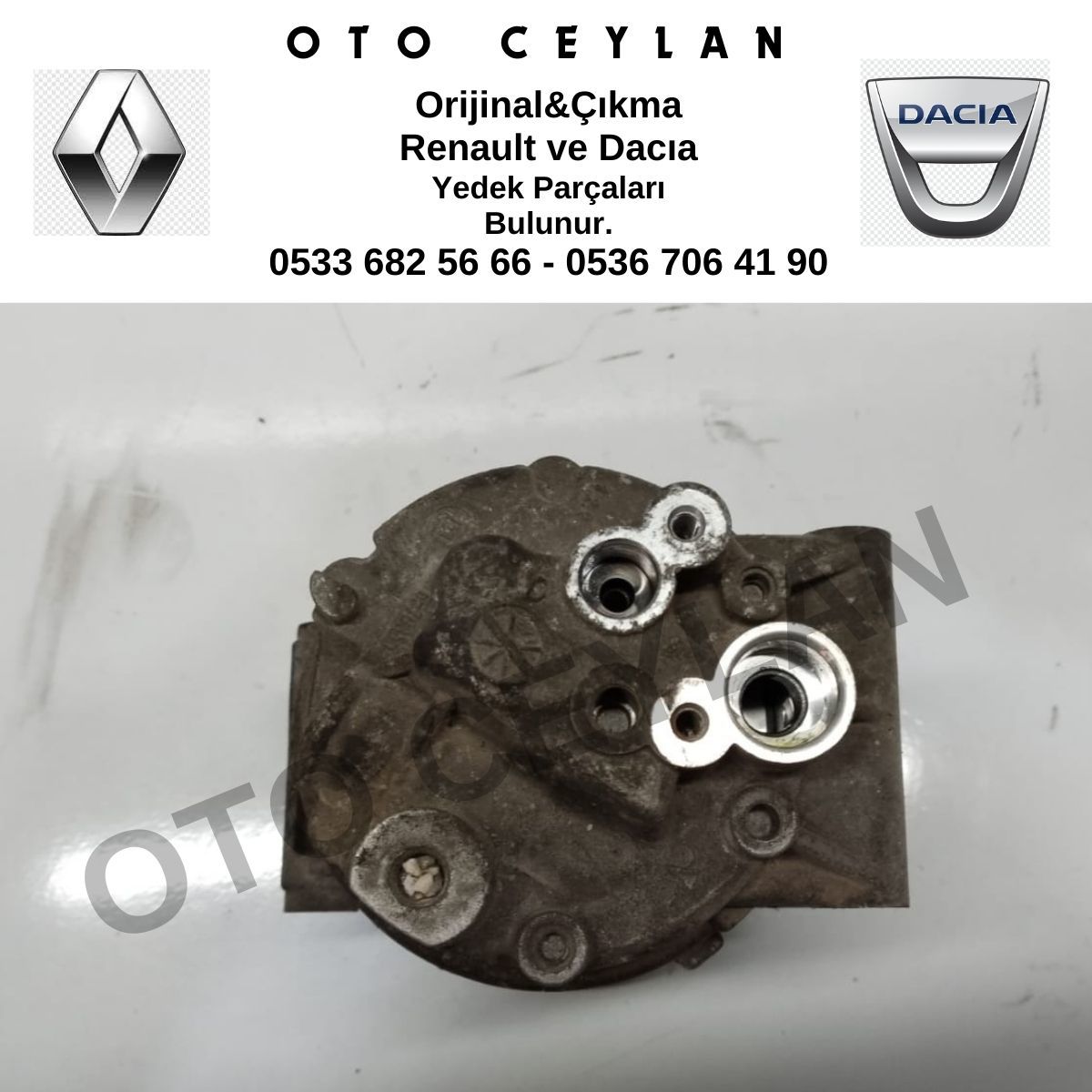 8200316164 8200050141 Megane 2 Klima Kompresörü Çıkma Delphi Marka